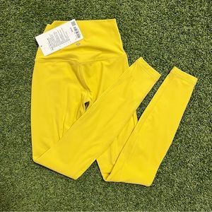 Lululemon Yellow Align HR Pant 28" - Size 2